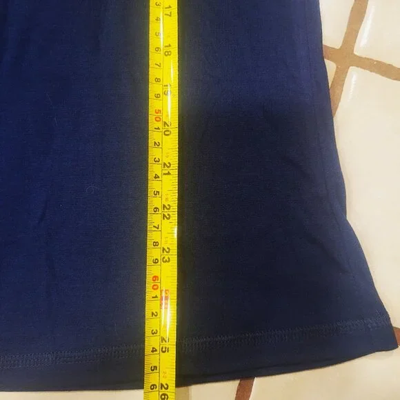 NWOT Denver Broncos Women's Round Neck Short Sleeve T-Shirt - Navy Size L - Picture 8 of 9